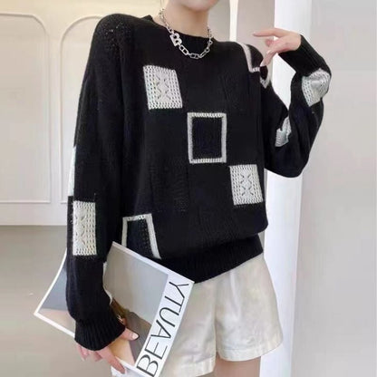 Portia | Chic Geometric Knit