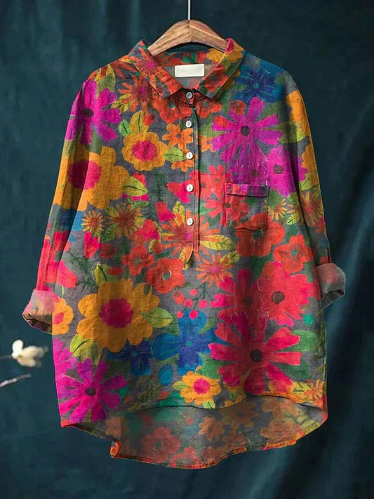 Mitch | Floral Print Blouse
