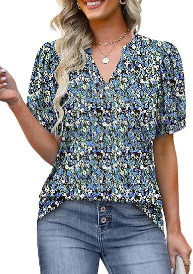 Klara | Vintage Floral Blouse