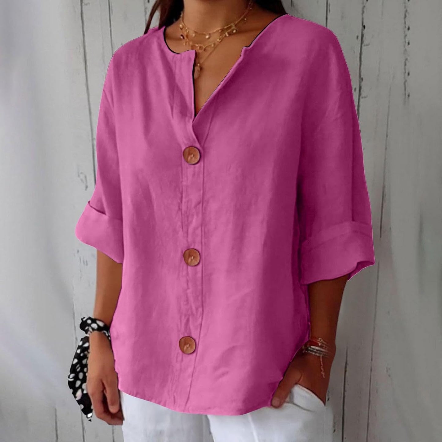 Lyca | Breezy Texture Blouse