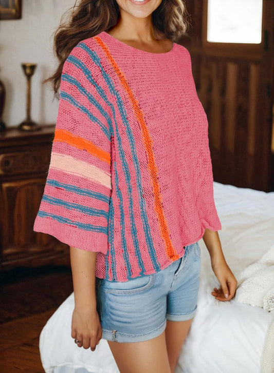 Camila | Boho Knit Sweater