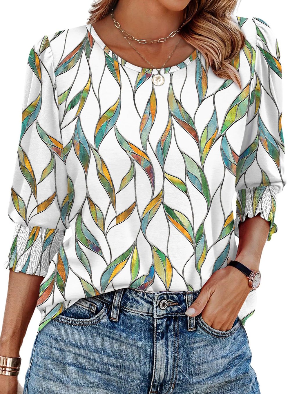 Green leaves / 3XL