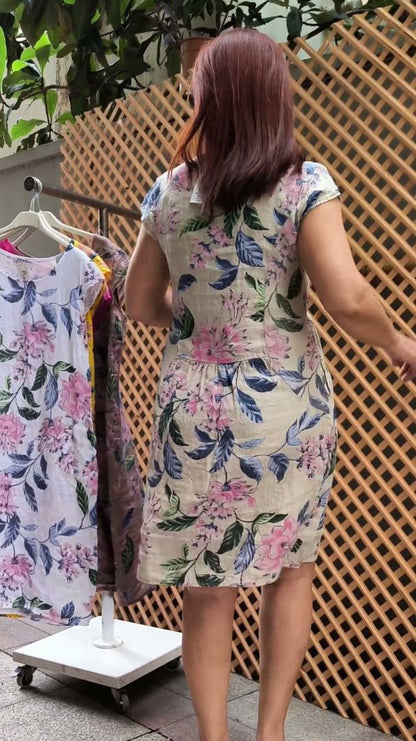 Ellen | Summer Bloom Dress