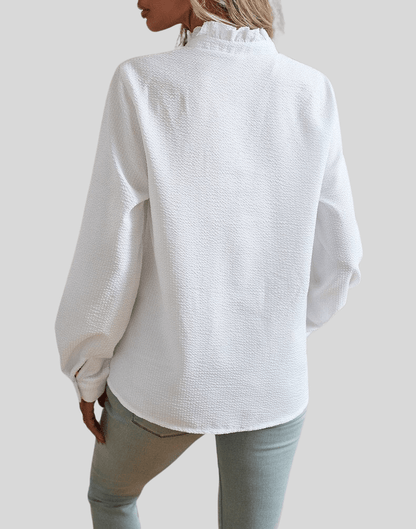 Alina | Elegant Ruffle Blouse