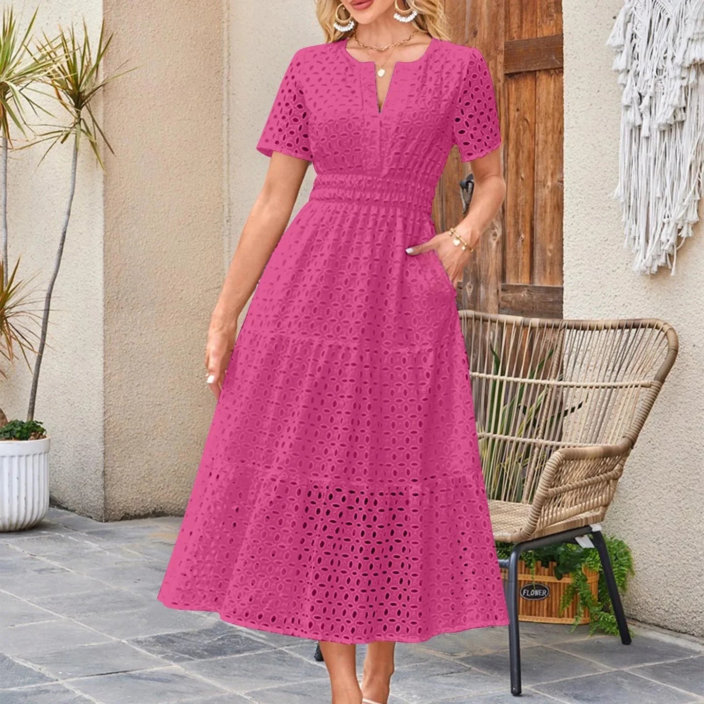 Lorraine | Elegant Lace Dress
