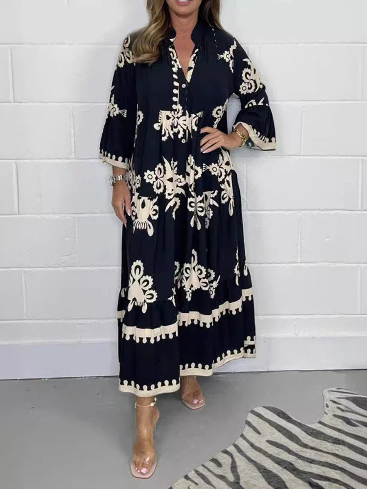 Valeen | Flowy Day Dress