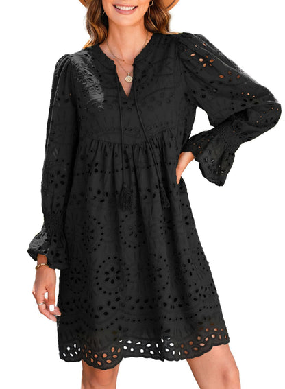 Carmela | Lace Ruffle Midi