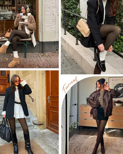 BESTSELLER SALE ENDS IN 24 HOURS!  Premium Cozy Fluffy Fall & Winter Fleece-Lined Leggings (Final Stock)