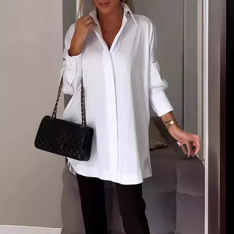 Carlamo | Oversized Button-Up Shirt
