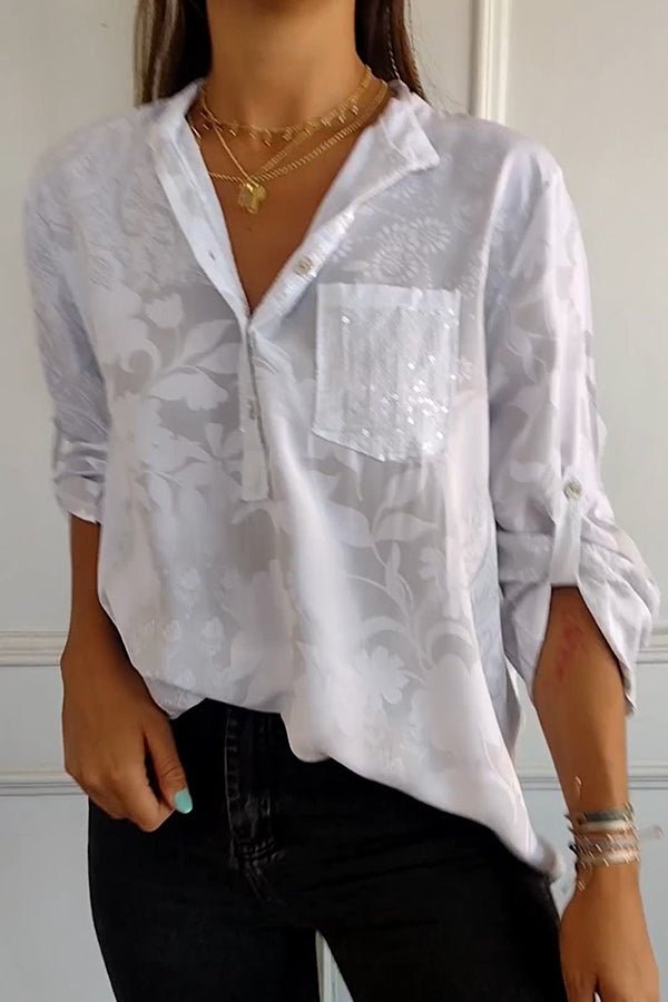 Pauline | Elegant Sequin Top