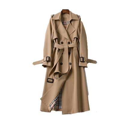 BESTSELLER SALE ENDS IN 24 HOURS! Victoria | Women’s Double-Breasted Belted Premium Trench Coat (Final Stock)